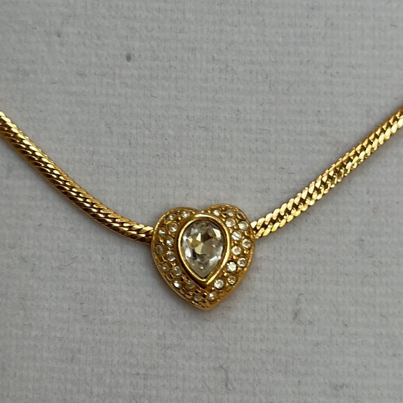 Vintage Swarovski (S.A.L.) Heart Necklace & Earrings - Picture 15 of 15